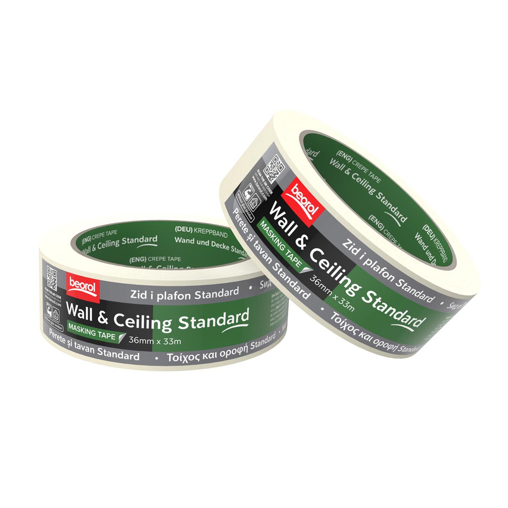 Masking tape Wall &amp; Ceiling standard 36mm/33m