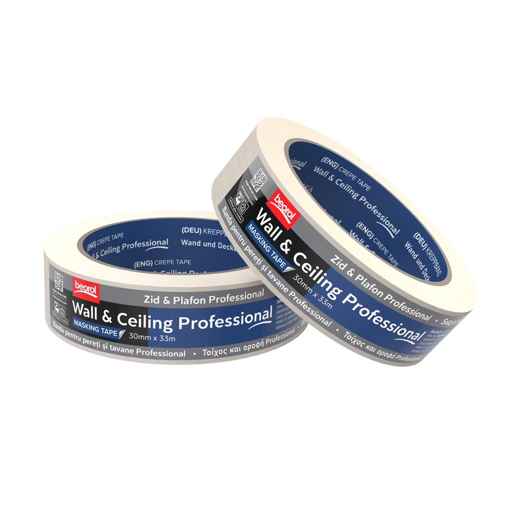 Masking tape Wall &amp; Ceiling Professional 30mm /33m