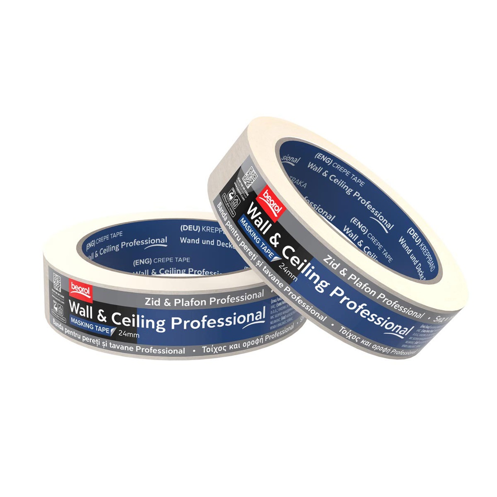 Masking tape Wall &amp; Ceiling Professional 24mm /50m