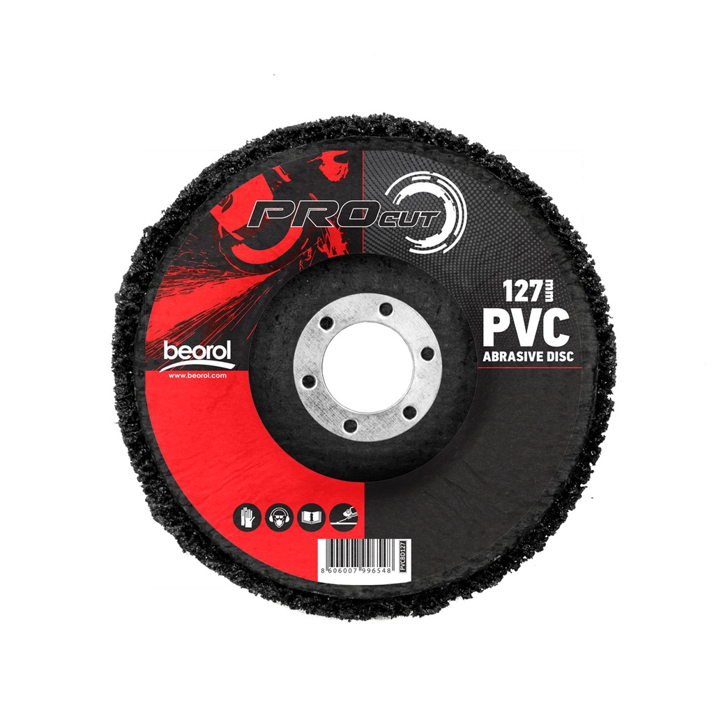 PVC grinding disc 127mm