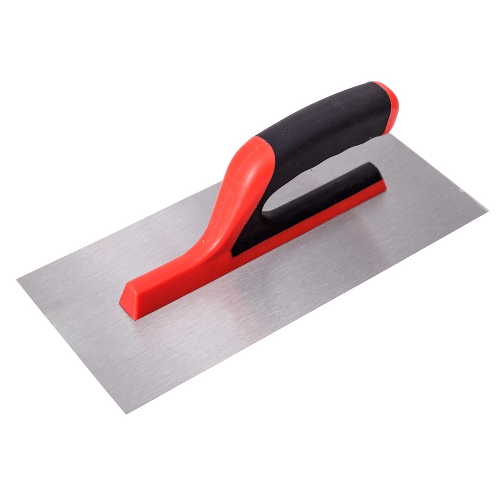 Plastering trowel rubber-plastic handle 280x130mm