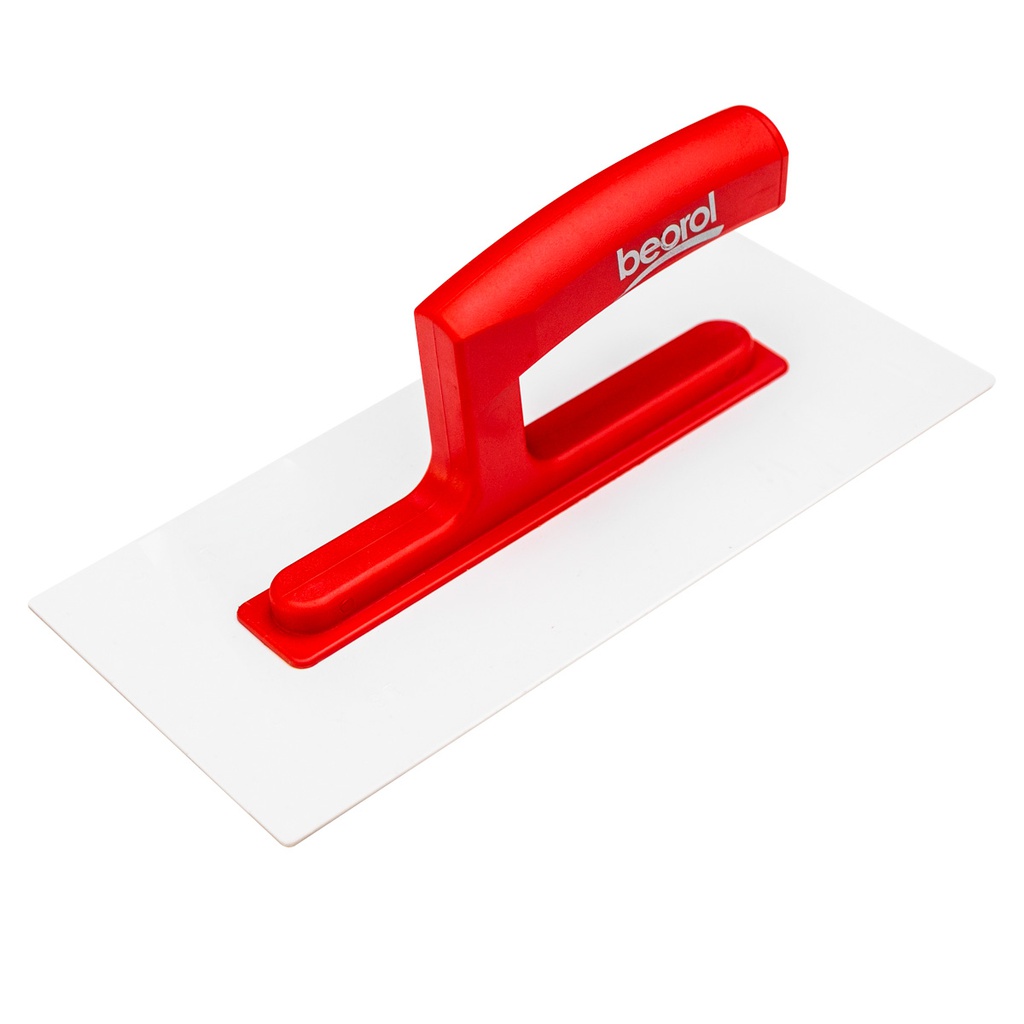 Plastic plastering trowel