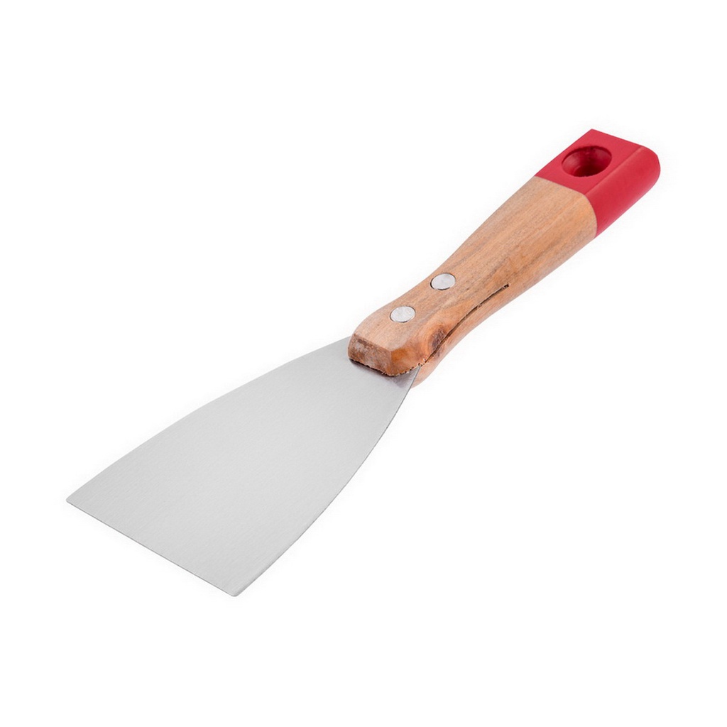 Scraper top painting wooden handle with hole 80mm