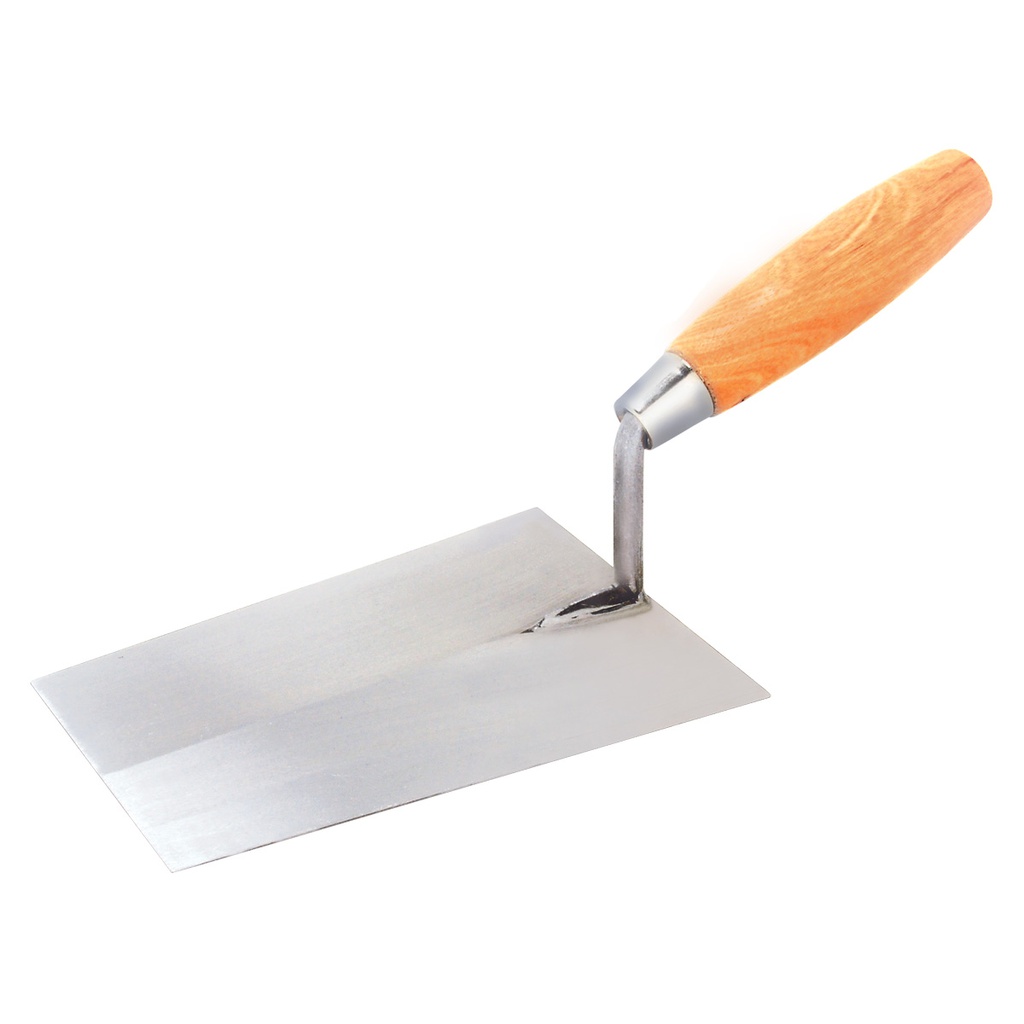 Bricklaying trowel, wooden handle, heavy duty,180