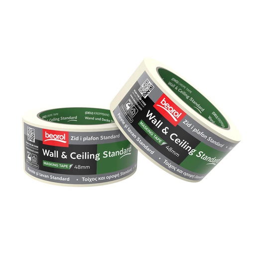 [MK4850] Masking tape Wall &amp; Ceiling standard 48mm/50m