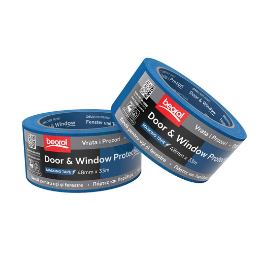 [DK4833] Masking tape Door &amp; Window protection 48mm x 33m