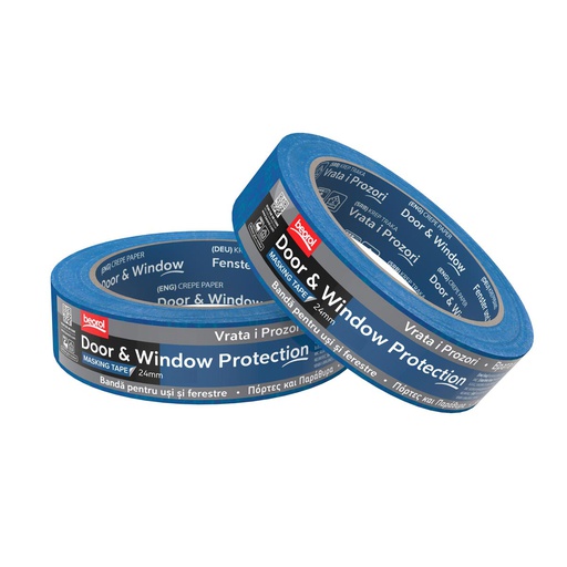 [DK2450] Masking tape Door &amp; Window protection 24mm x 50m