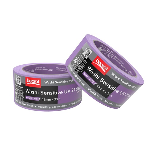 [SENW4833] Sensitive tape 21 days UV (Washi Paper) 48mm x 33m