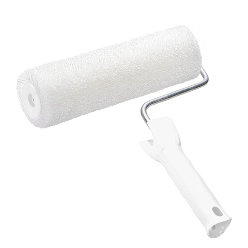 [VB238SET] Paint roller Blanco 23cm Ø8 charge thermofusion with handle
For white color semi dispersion inside painting