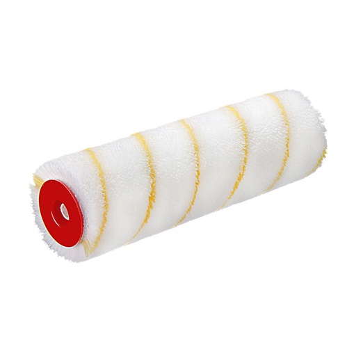 [VYLR238] Paint roller  Yellow Line 23cm Ø8 charge thermofusion
For acrilic paints in flat and semyflat surfaces up to 15.000 sqm 