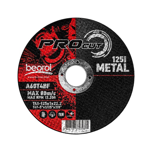 [RPM125X1] Cuttoff wheel for metal 125x1mm