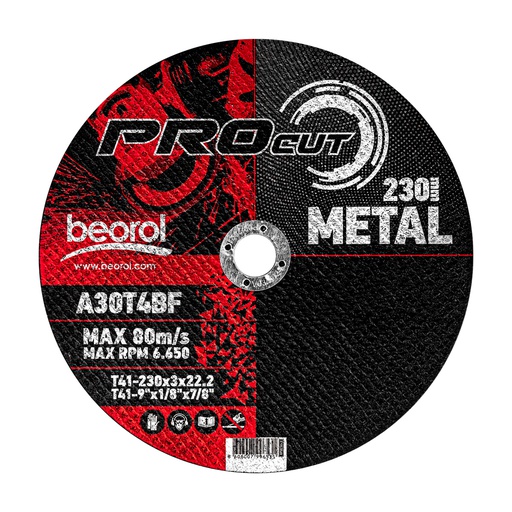 [RPM230x3] Cuttoff wheel for metal 230x3mm