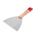 Scraper top painting wooden handle with hole 150mm