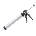 9”cradle type smooth rod aluminum caulking gun